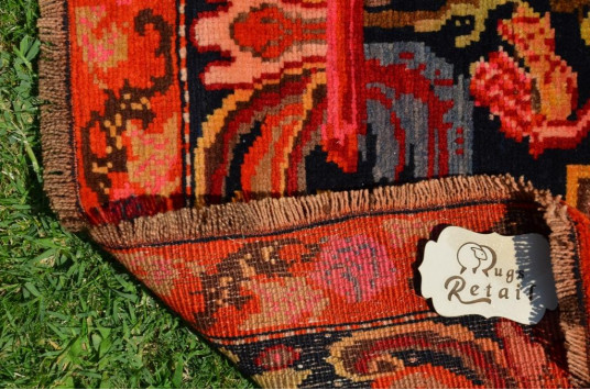 Handmade Vintage Turkish Anatolian Rug For Home Decor 5'10,1" X 3'8,1"